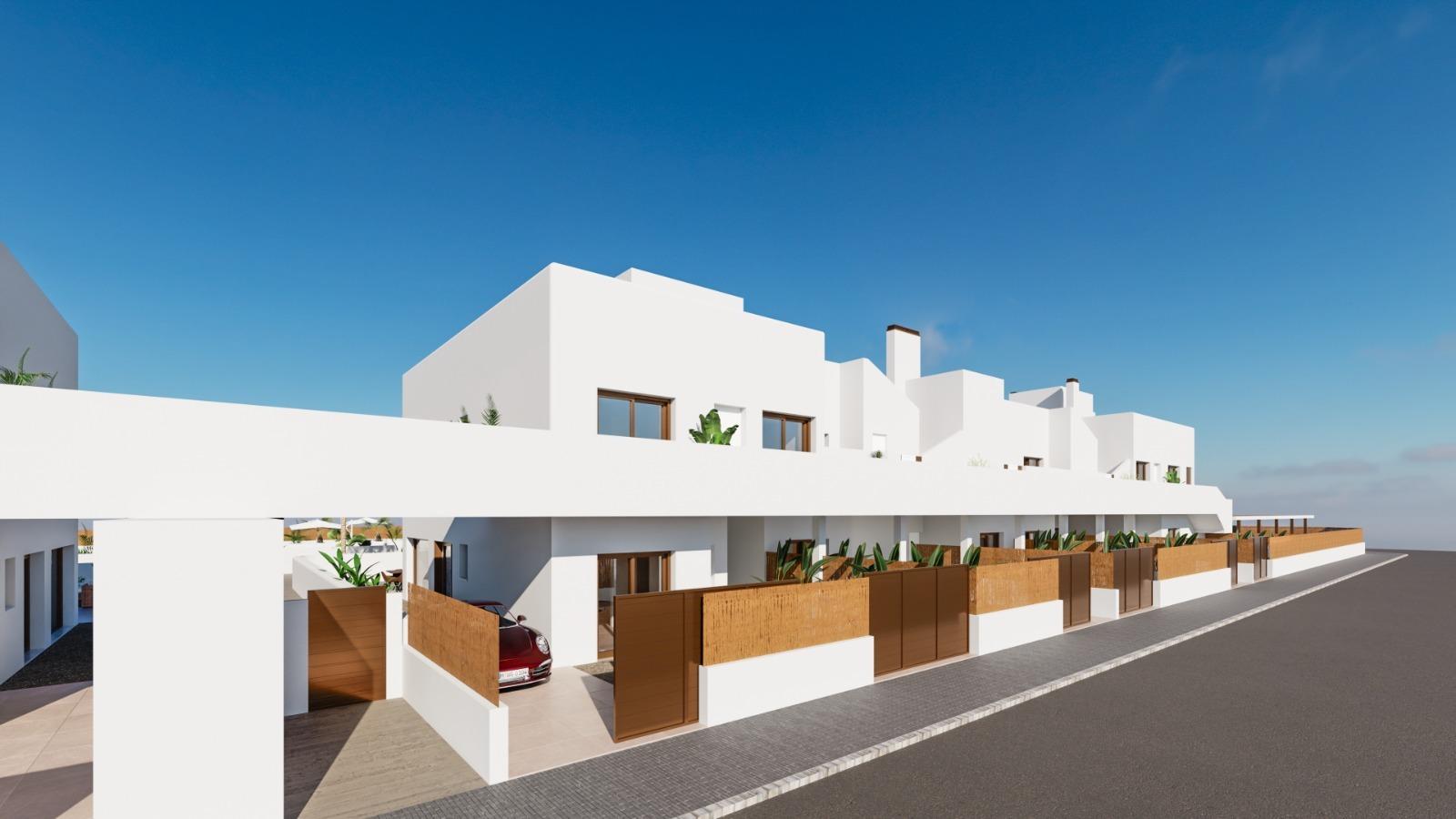 Bungalow i Los Alcazares, Murcia, Spanien 2 sovrum, 60 kvm. Nr. 165701