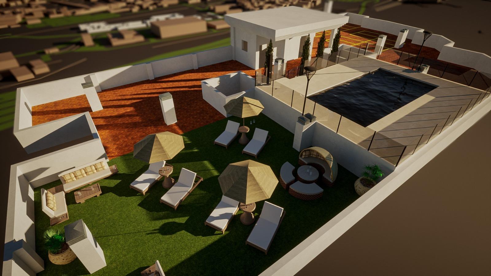 Appartamento a San Miguel de Salinas, Alicante, Spagna 3 camere da letto, 102 mq. N° 183261