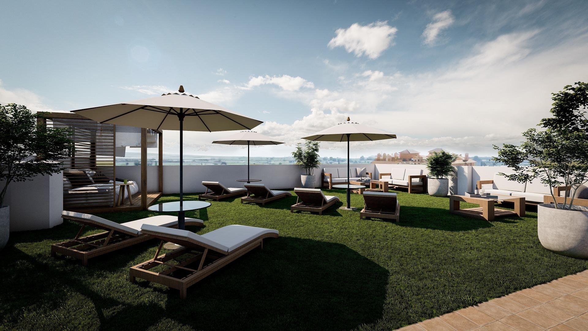 Appartamento a San Miguel de Salinas, Alicante, Spagna 3 camere da letto, 102 mq. N° 183261
