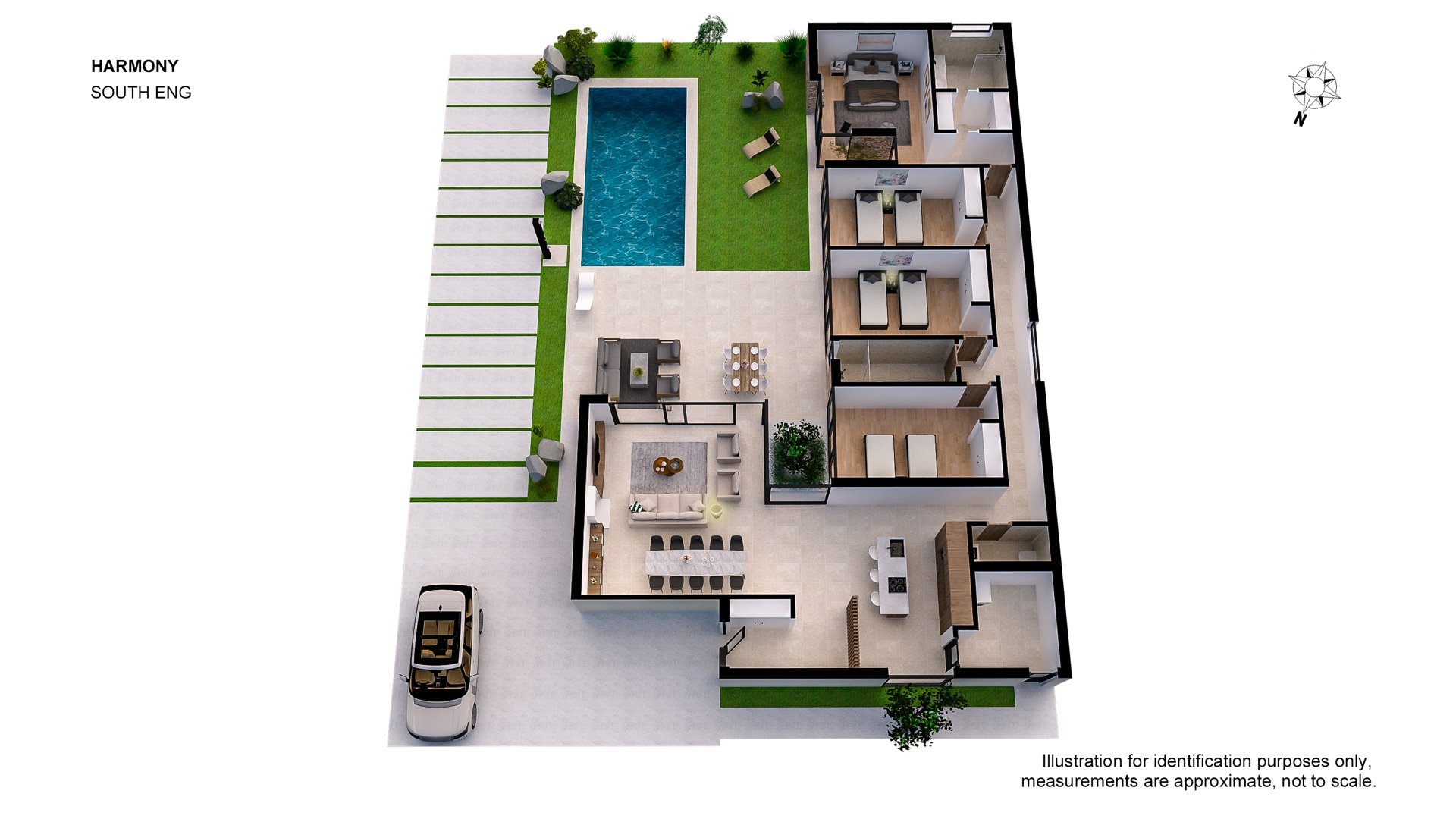 Villa in Murcia, Spanien 4 Schlafzimmer, 169 m2 Nr. 67722