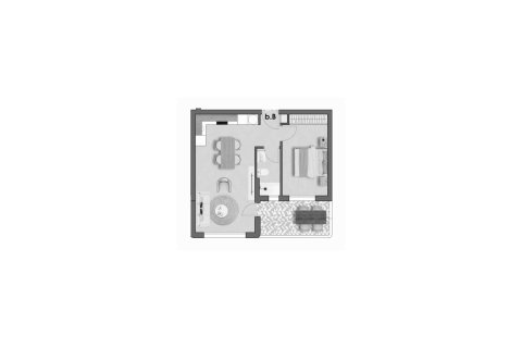 Layout 1 bedroom, 55.97 sq.m. in O-Porto Beach in Torre de la Horadada, Spain No. 166812