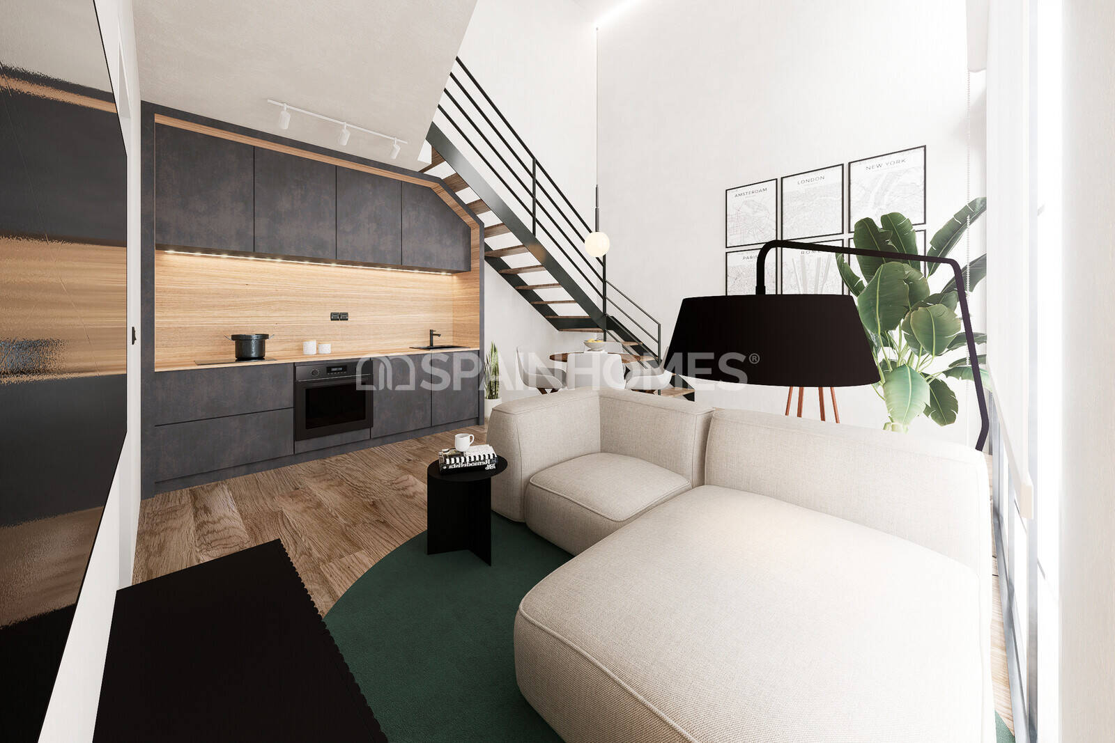 Apartment à Alicante, Espagne 1 chambre, 74 m2 No. 149666