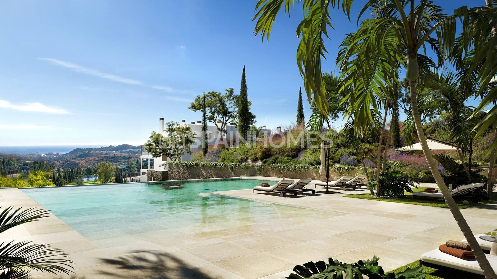 Apartment in Mijas, Malaga, Spain 2 bedrooms, 74 sq.m. No. 149669