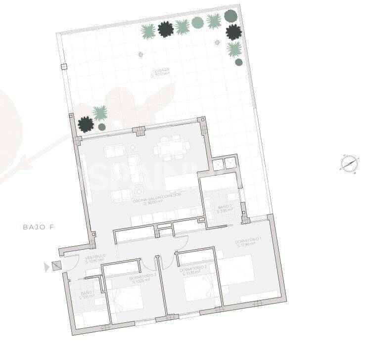 Apartment à Mijas, Malaga, Espagne 1 chambre, 67 m2 No. 149668