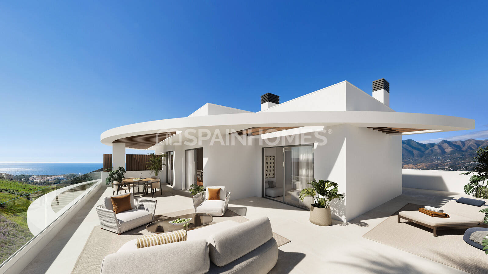 Apartment à Mijas, Malaga, Espagne 1 chambre, 67 m2 No. 149668