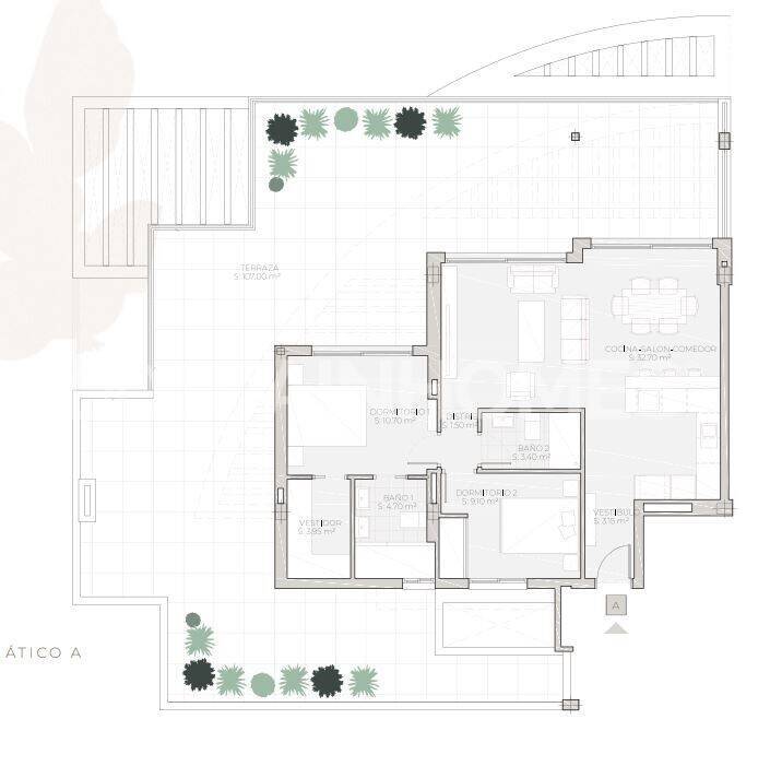 Apartment à Mijas, Malaga, Espagne 1 chambre, 67 m2 No. 149668