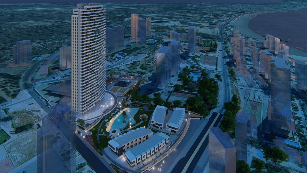 Apartament w Benidorm, Alicante, Hiszpania 2 sypialnie, 80 mkw. nr 144729