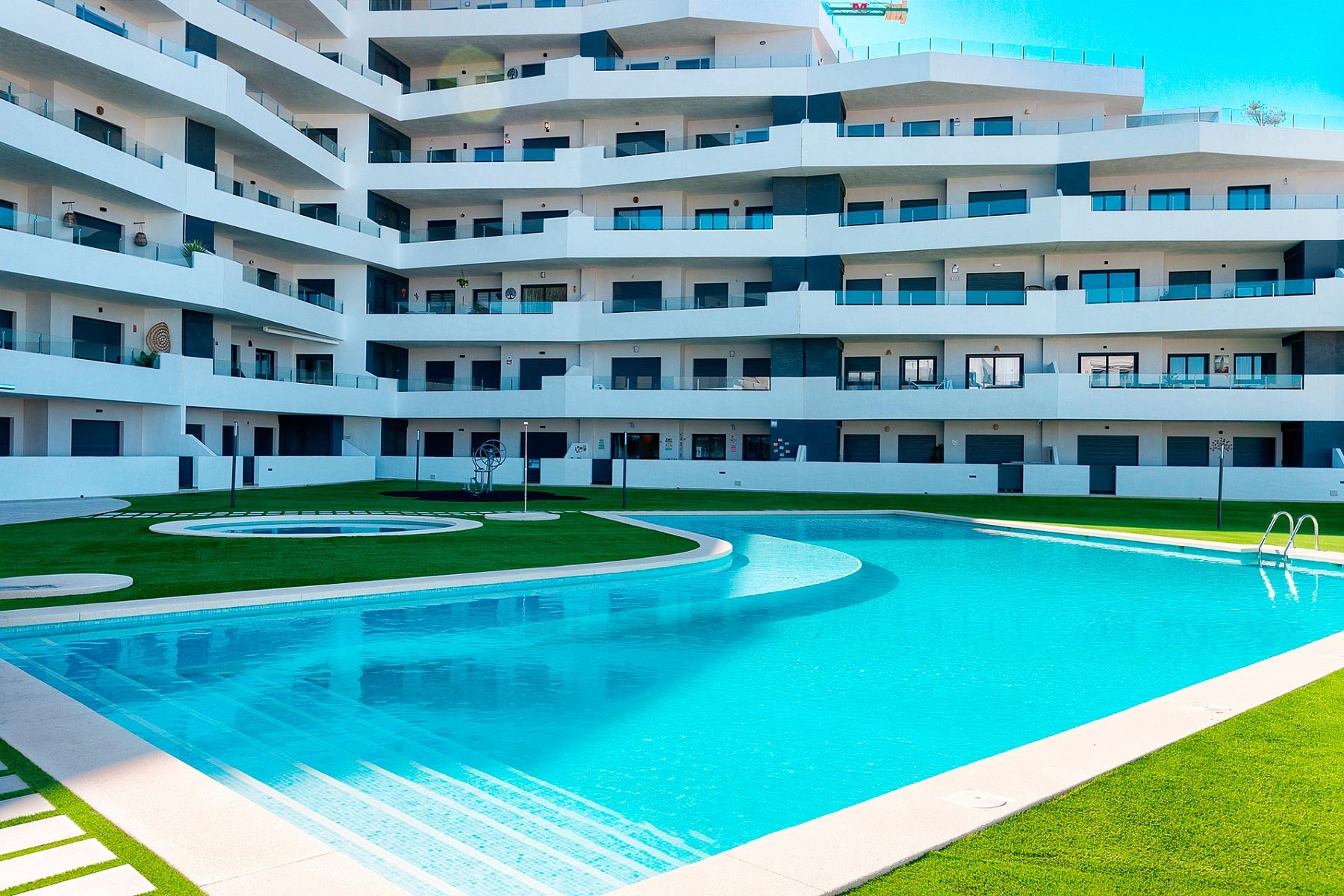 Appartamento a San Miguel de Salinas, Alicante, Spagna 3 camere da letto, 80 mq. N° 112290