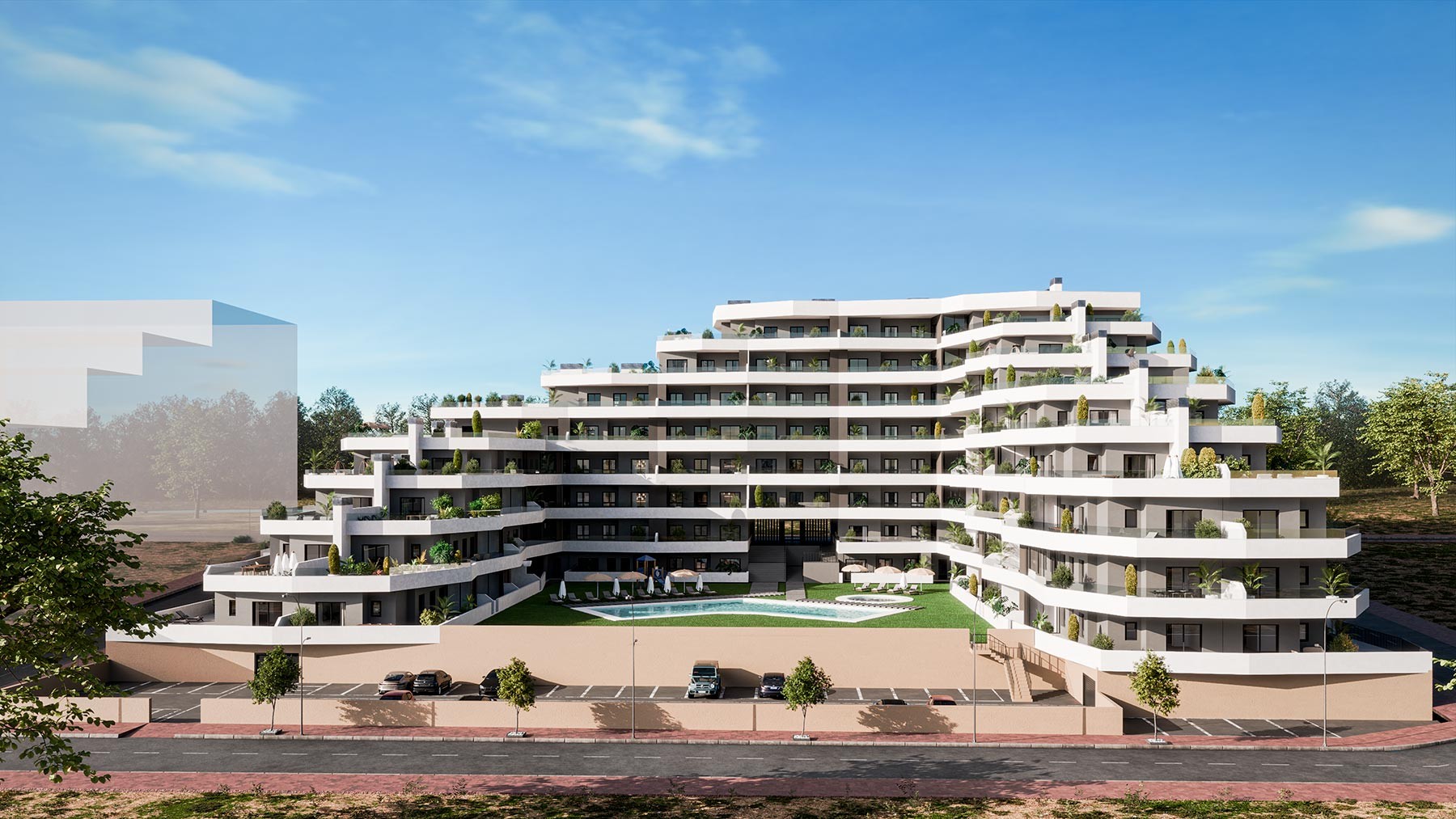 Appartamento a San Miguel de Salinas, Alicante, Spagna 3 camere da letto, 80 mq. N° 112290