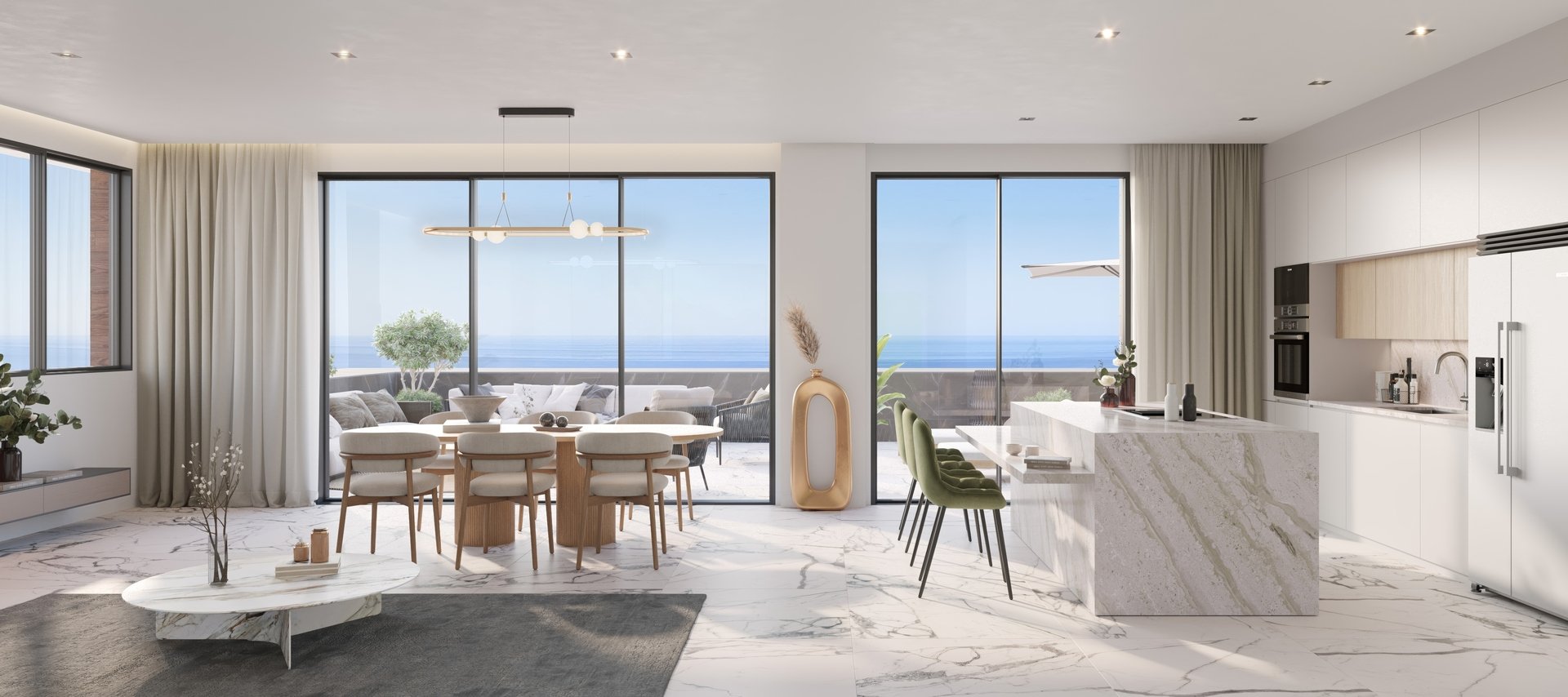 Apartament w Estepona, Malaga, Hiszpania 3 sypialnie, 202 mkw. nr 135004