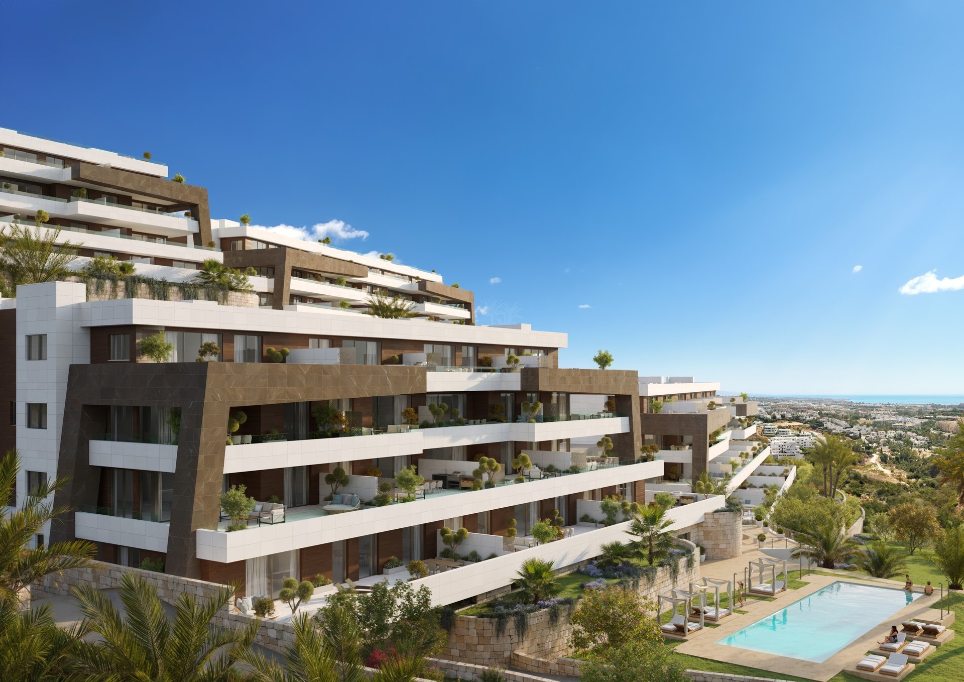 Apartament w Estepona, Malaga, Hiszpania 3 sypialnie, 202 mkw. nr 135004