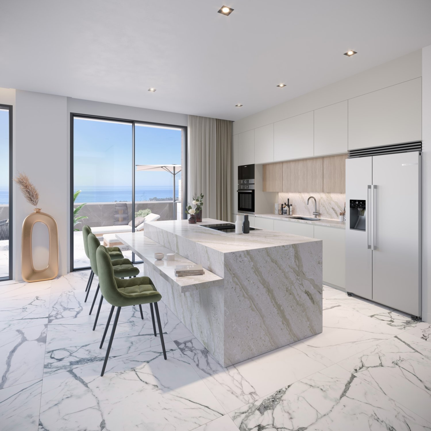 Apartament w Estepona, Malaga, Hiszpania 3 sypialnie, 202 mkw. nr 135004