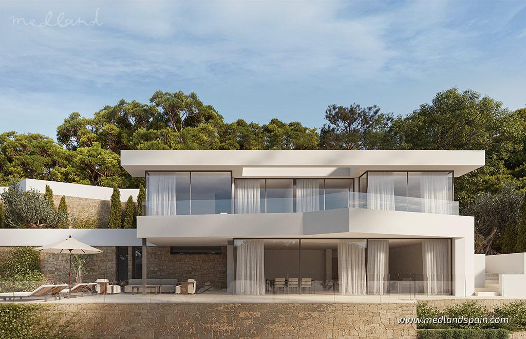 Villa in Benissa, Alicante, Spain 4 bedrooms, 436 sq.m. No. 173474