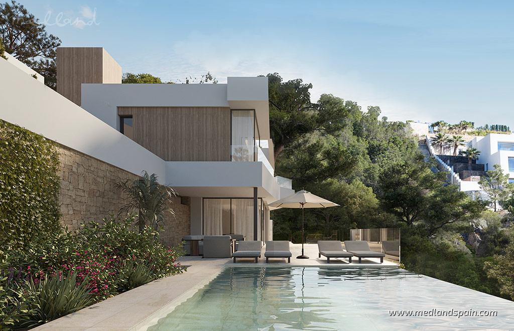 Villa in Benissa, Alicante, Spain 4 bedrooms, 436 sq.m. No. 173474