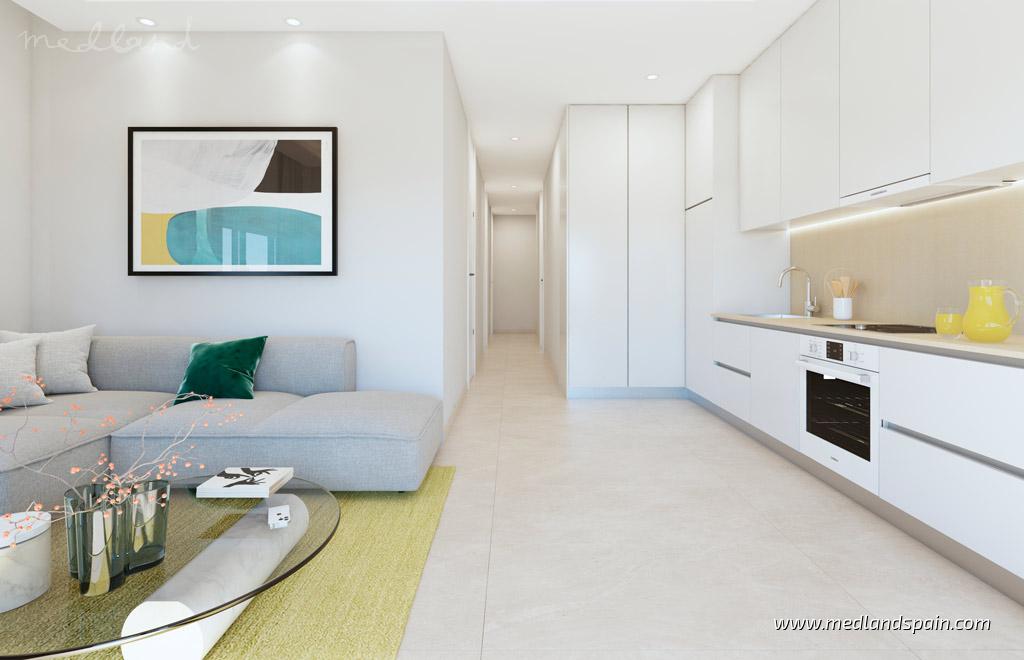 Apartment in Guardamar del Segura, Alicante, Spain 3 bedrooms, 98 sq.m. No. 173473