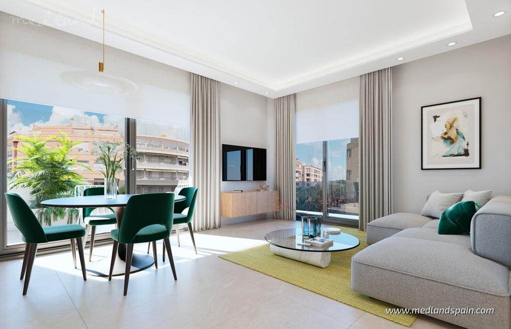 Apartment in Guardamar del Segura, Alicante, Spain 3 bedrooms, 98 sq.m. No. 173473