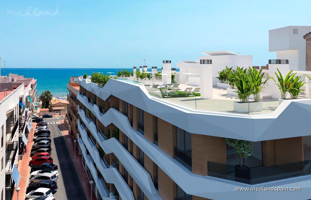 Apartment in Guardamar del Segura, Alicante, Spain 3 bedrooms, 98 sq.m. No. 173473