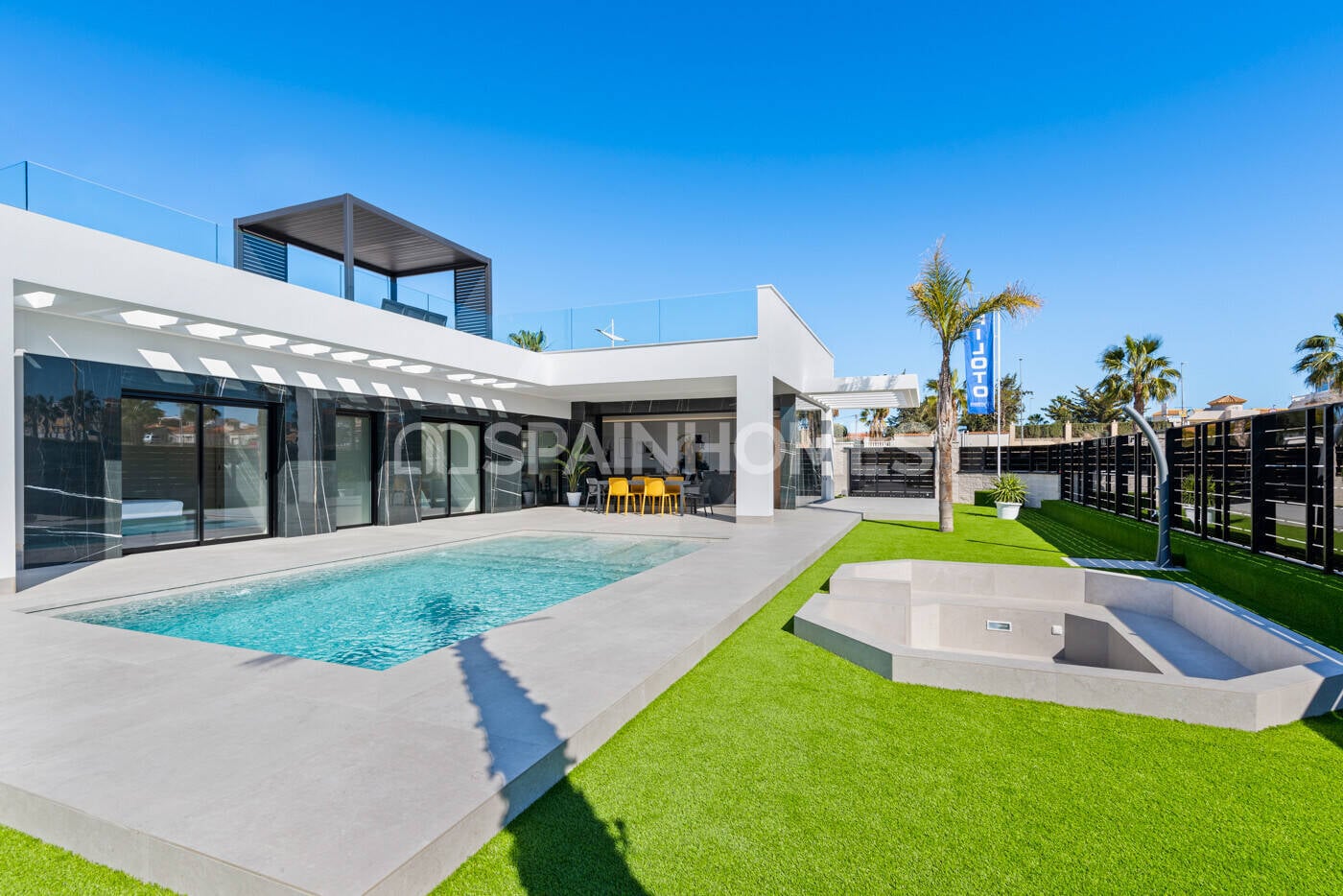 Huvila Algorfa, Alicante, Espanja 3 makuuhuonetta, 130 m2 No. 67642