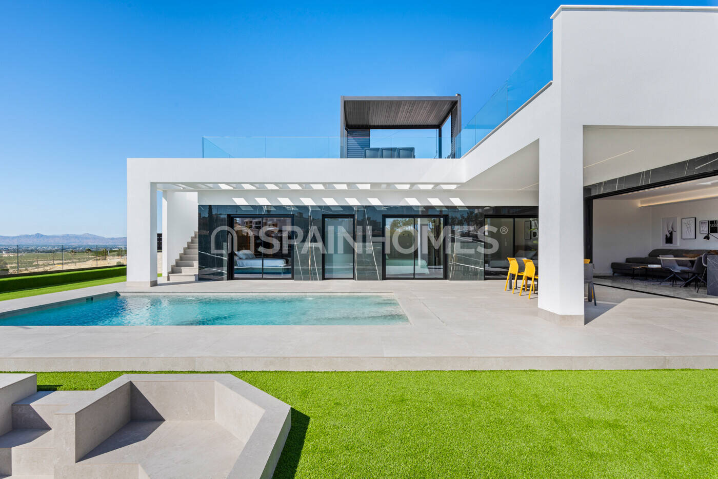Huvila Algorfa, Alicante, Espanja 3 makuuhuonetta, 130 m2 No. 67642