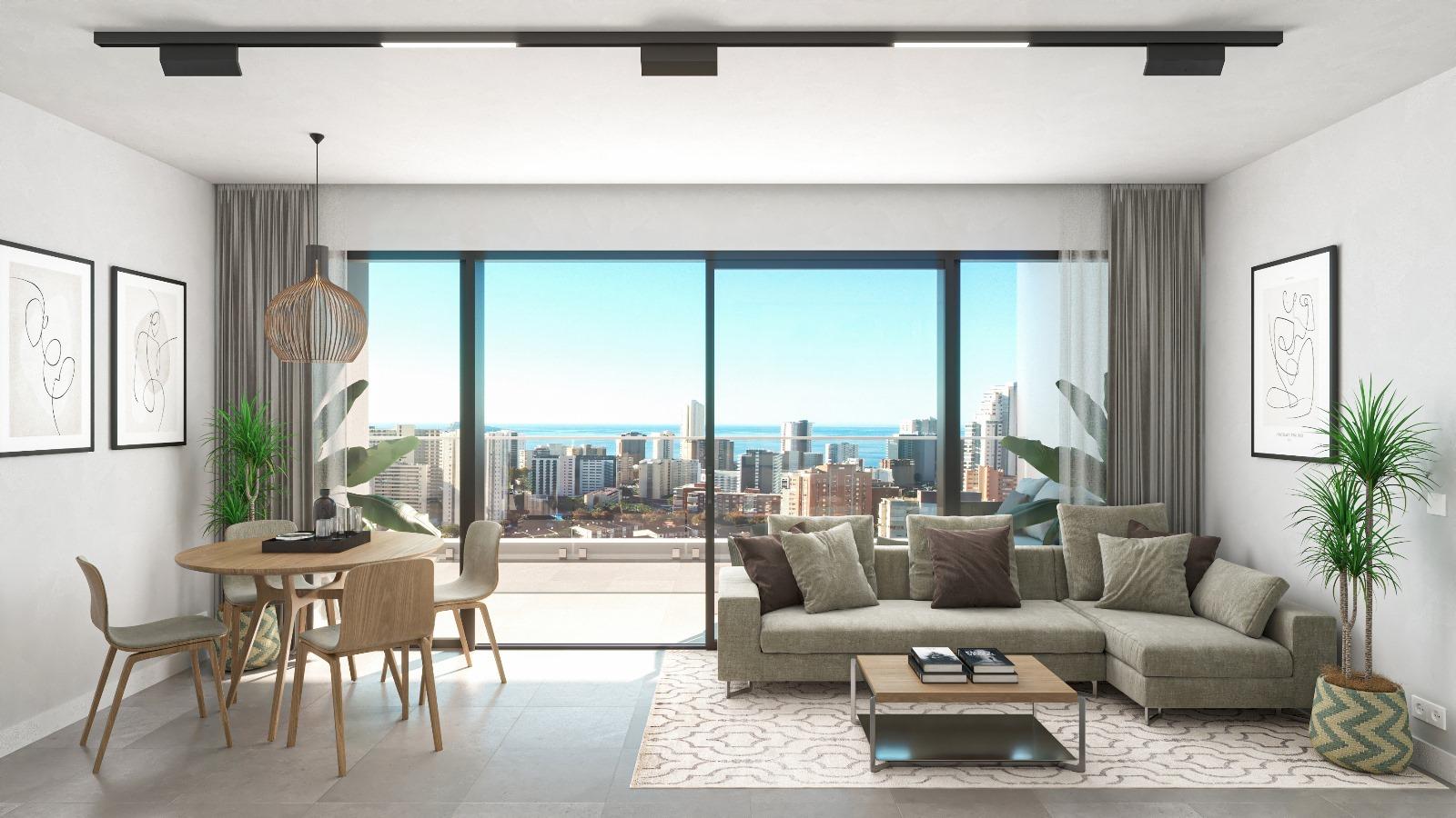 Apartment in Benidorm, Alicante, Spain 2 bedrooms, 90 sq.m. No. 165352