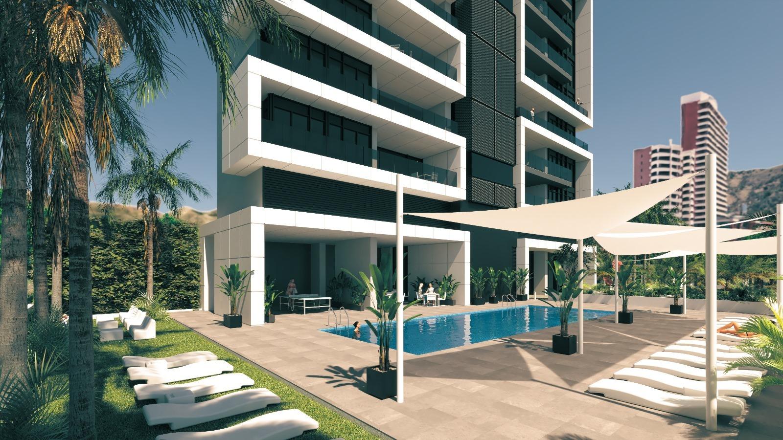 Apartment in Benidorm, Alicante, Spain 2 bedrooms, 90 sq.m. No. 165352