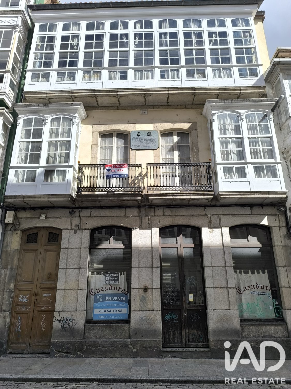 Propiedad comercial en Ferrol, La Coruña, España 456 m2 No. 187994