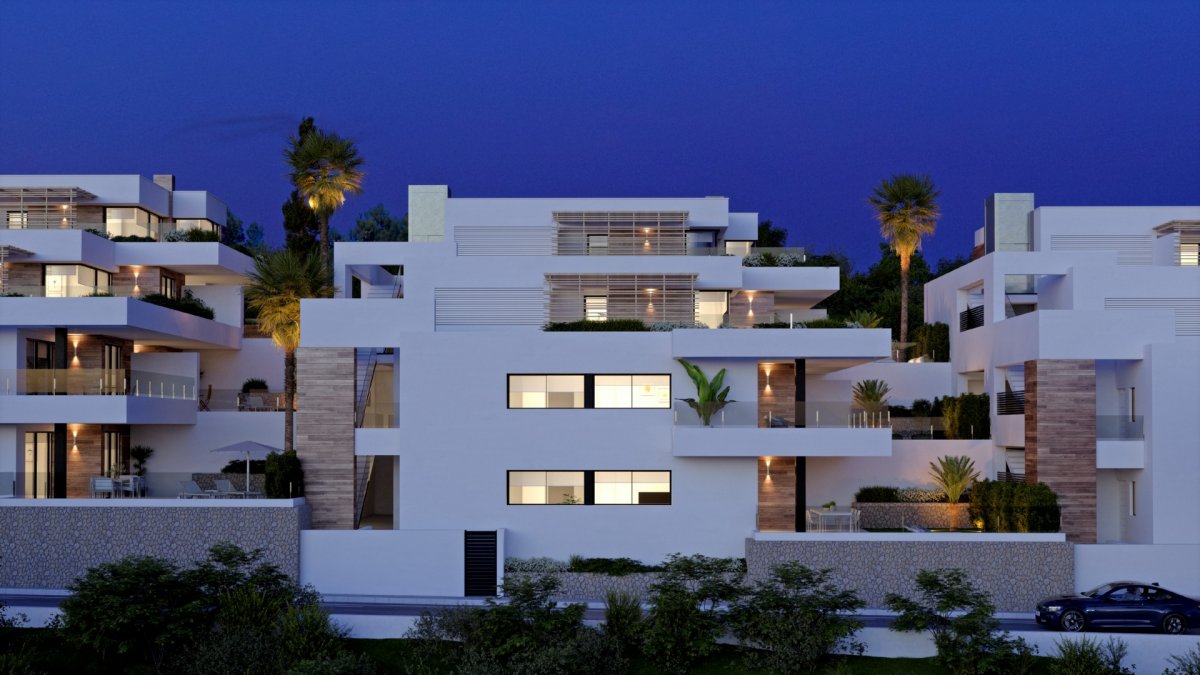 Bungalowi Cumbre Del Sol, Alicante, Espanja 2 makuuhuonetta, 179 m2 No. 164975
