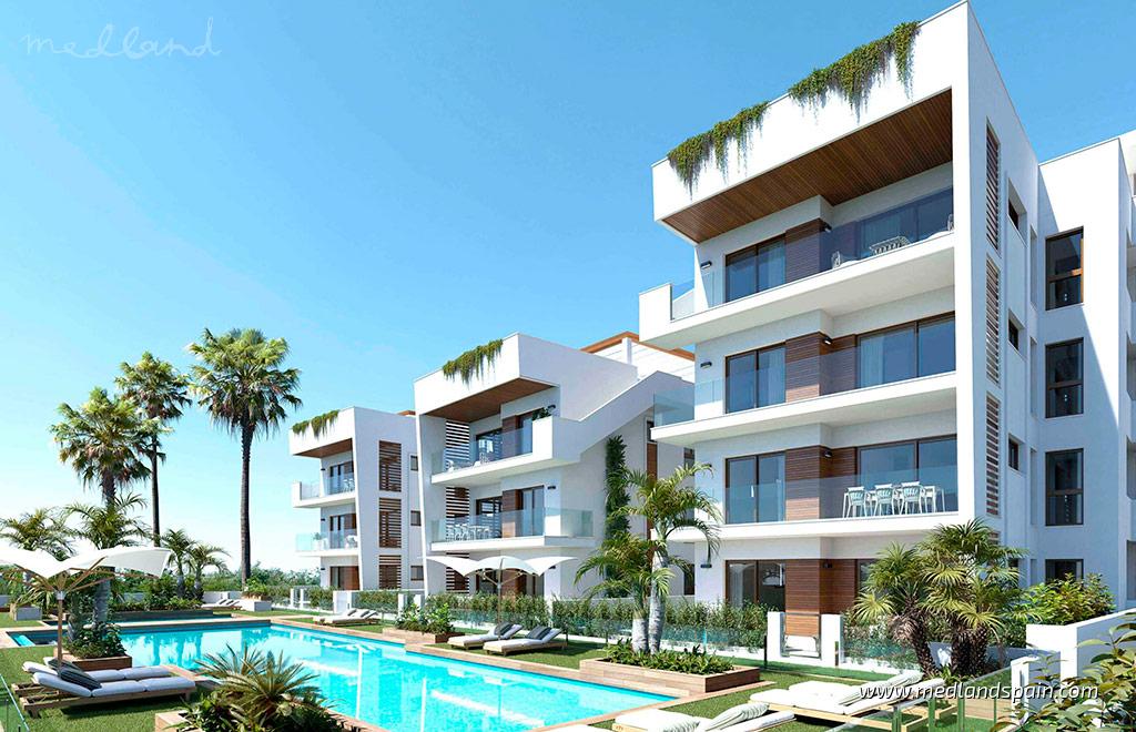Apartamento en Los Alcázares, Murcia, España 2 dormitorios, 87 m2 No. 146790