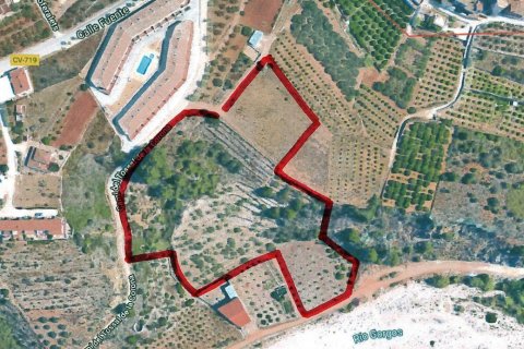Zemes gabals Murla, Alicante, Spānijā Nr. 183937