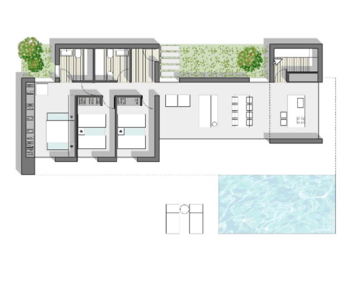 Villa Denia, Alicante, Spānijā 3 istabas, 165 m2 Nr. 80688