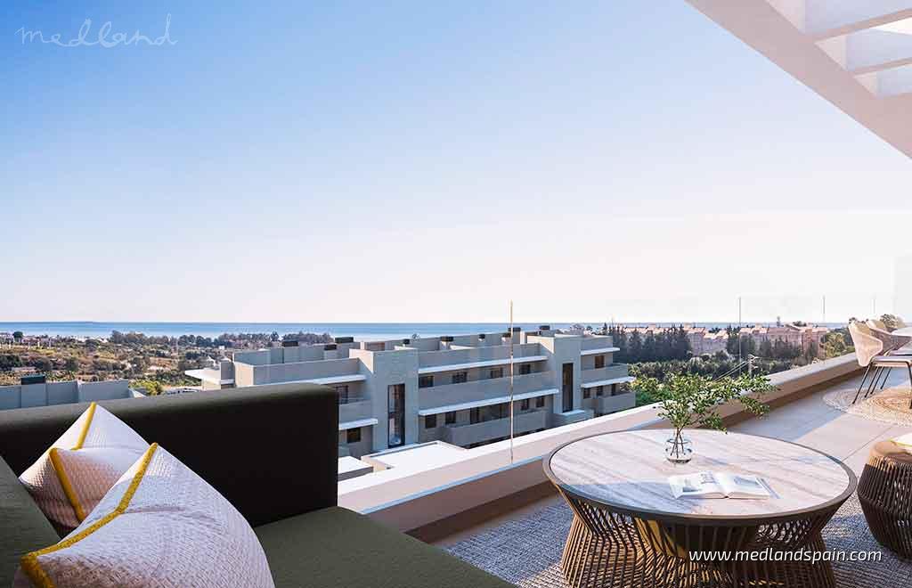Apartament w Estepona, Malaga, Hiszpania 3 sypialnie, 123 mkw. nr 72865