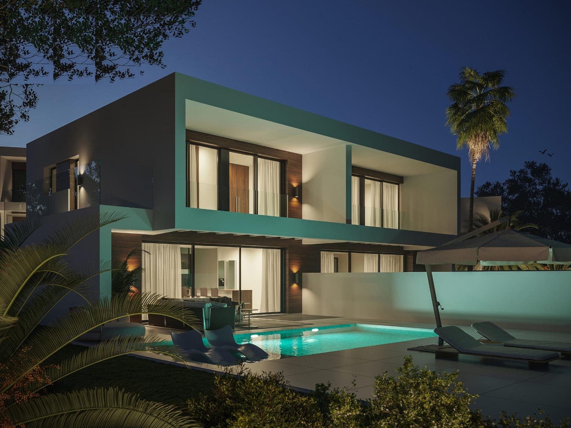 Villa i Nerja, Malaga, Spanien 3 sovrum, 206 kvm. Nr. 169371