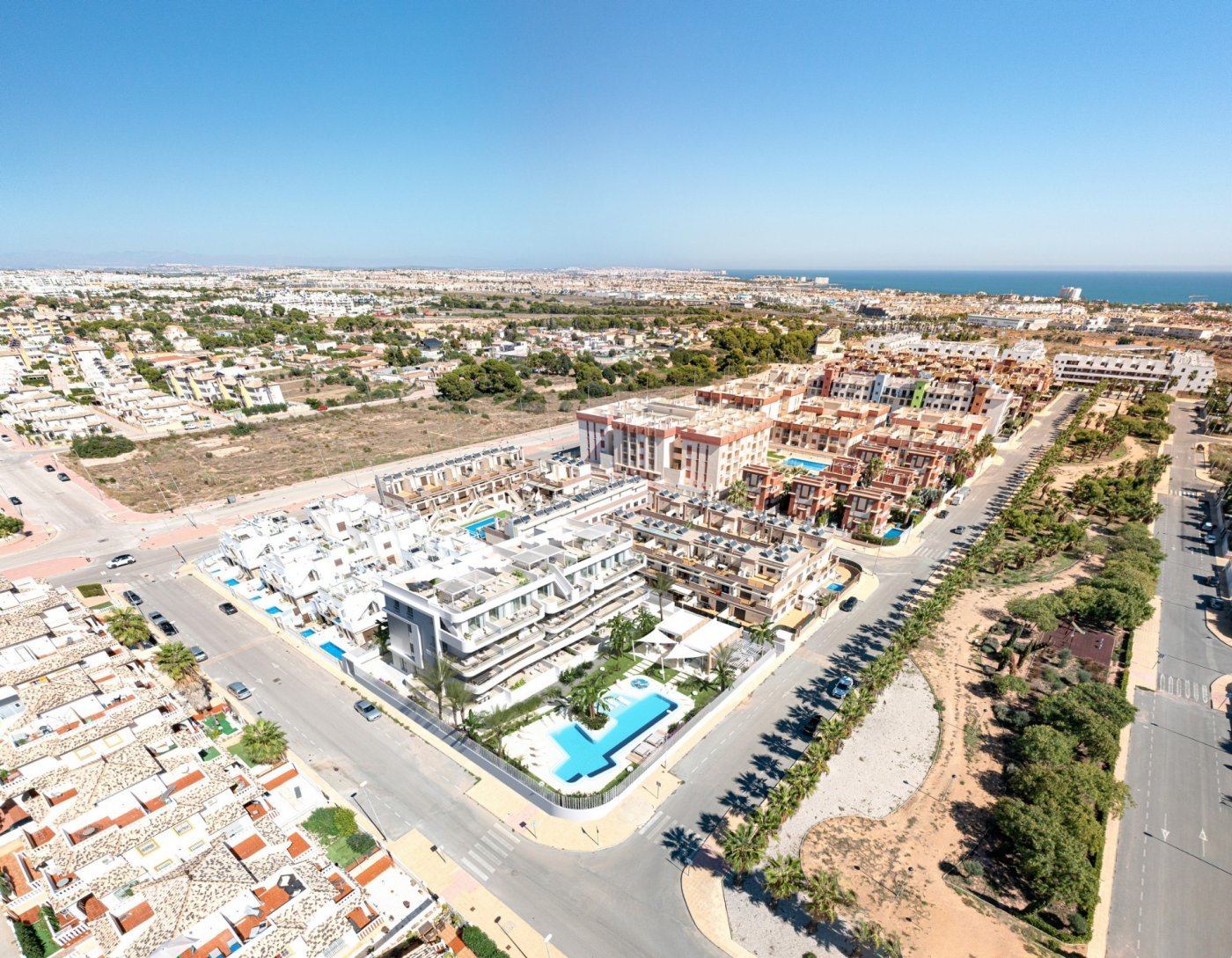 Lägenhet i Cabo Roig, Alicante, Spanien 2 sovrum, 77 kvm. Nr. 187113