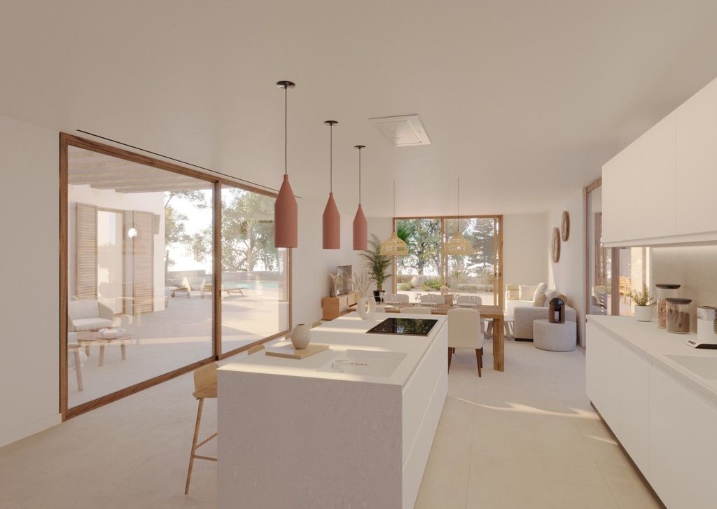 Huvila Moraira, Alicante, Espanja 4 makuuhuonetta, 214 m2 No. 99696