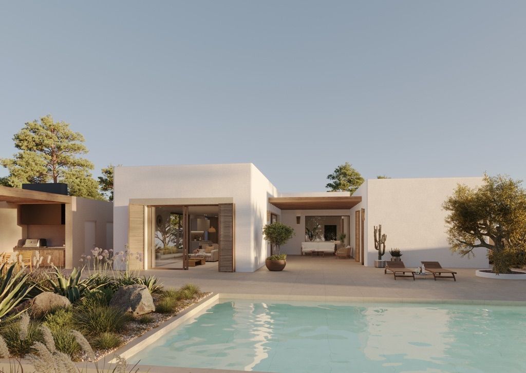 Huvila Moraira, Alicante, Espanja 4 makuuhuonetta, 214 m2 No. 99696