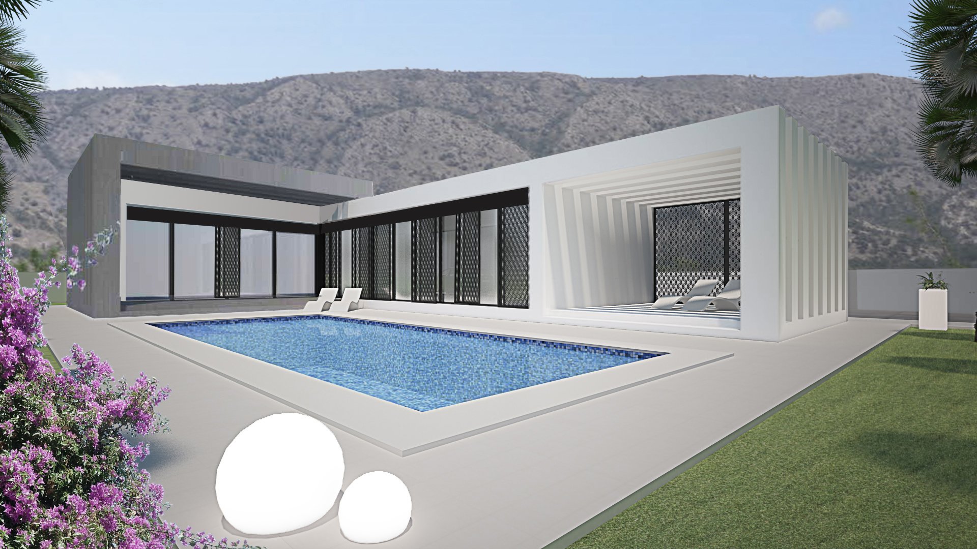 Villa en Pinoso, Alicante, España 3 dormitorios, 178 m2 No. 149804