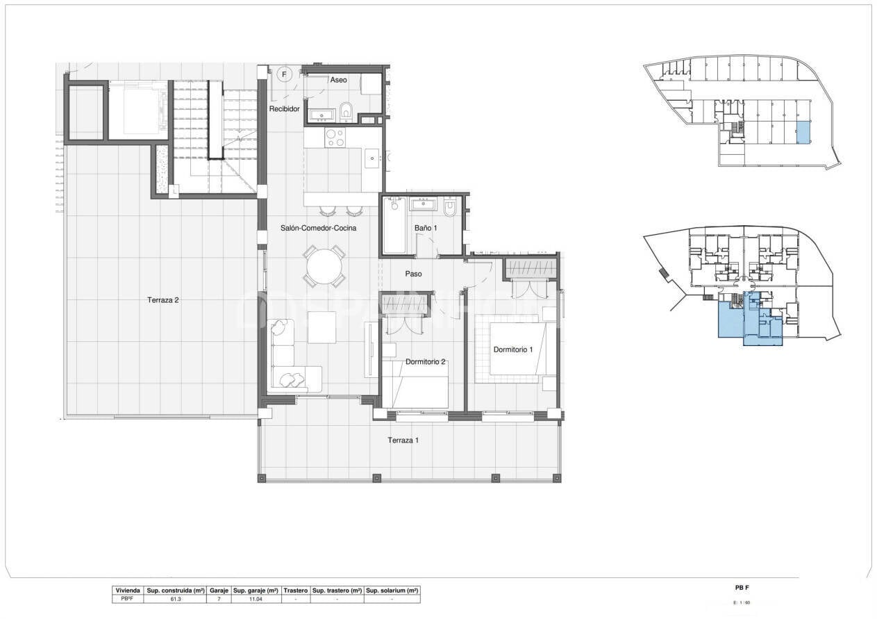 Penthouse w Bigastro, Alicante, Hiszpania 2 sypialnie, 61 mkw. nr 148732