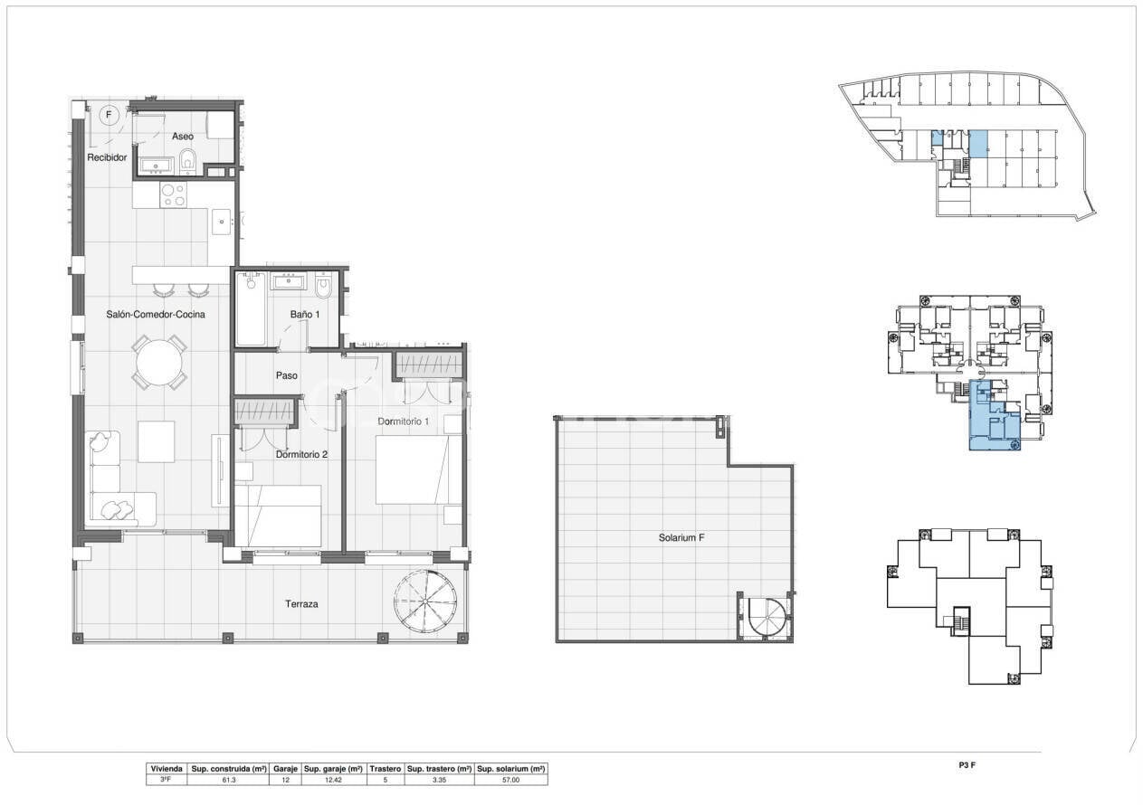 Penthouse w Bigastro, Alicante, Hiszpania 2 sypialnie, 61 mkw. nr 148732