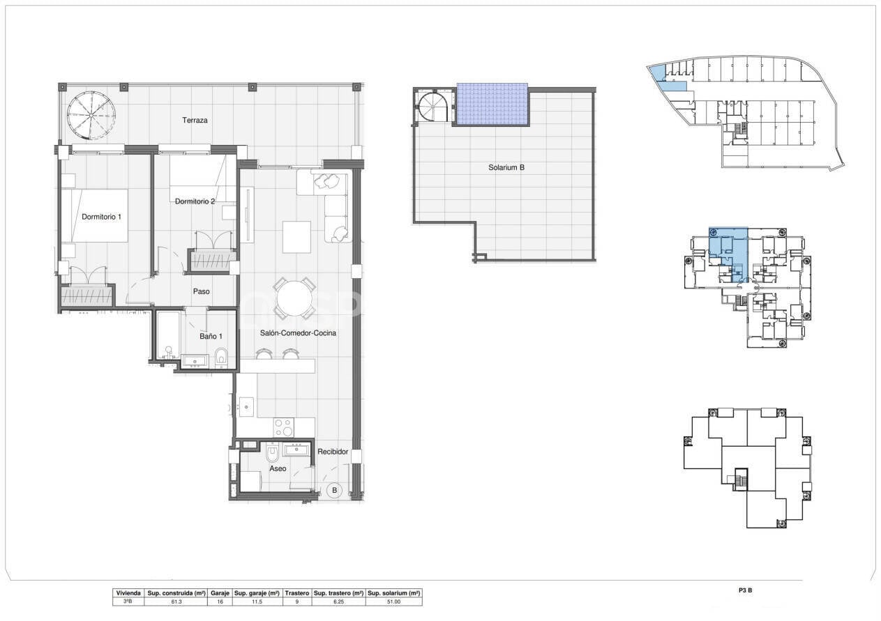 Penthouse w Bigastro, Alicante, Hiszpania 2 sypialnie, 61 mkw. nr 148732