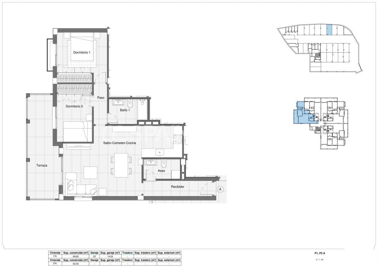 Penthouse w Bigastro, Alicante, Hiszpania 2 sypialnie, 61 mkw. nr 148732