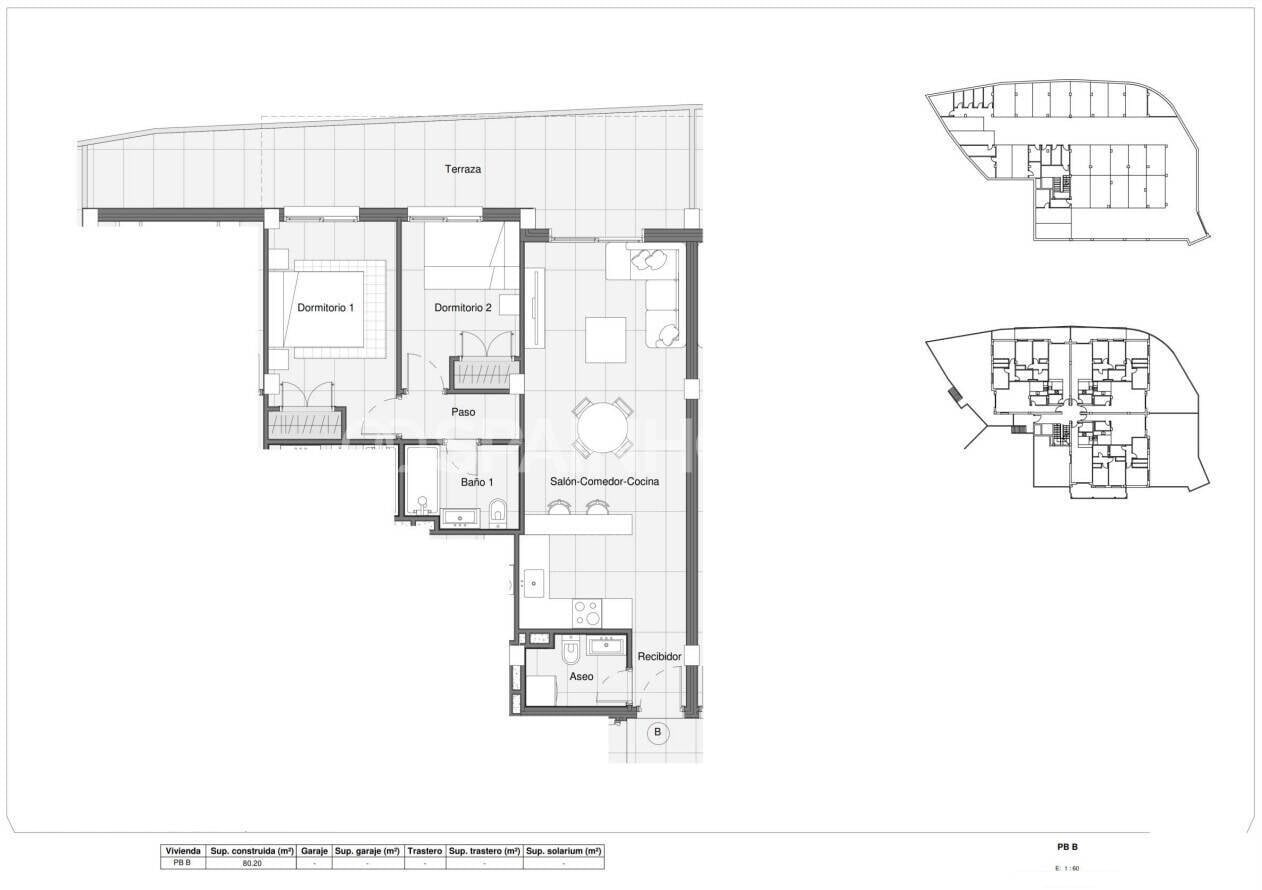 Penthouse w Bigastro, Alicante, Hiszpania 2 sypialnie, 61 mkw. nr 148732