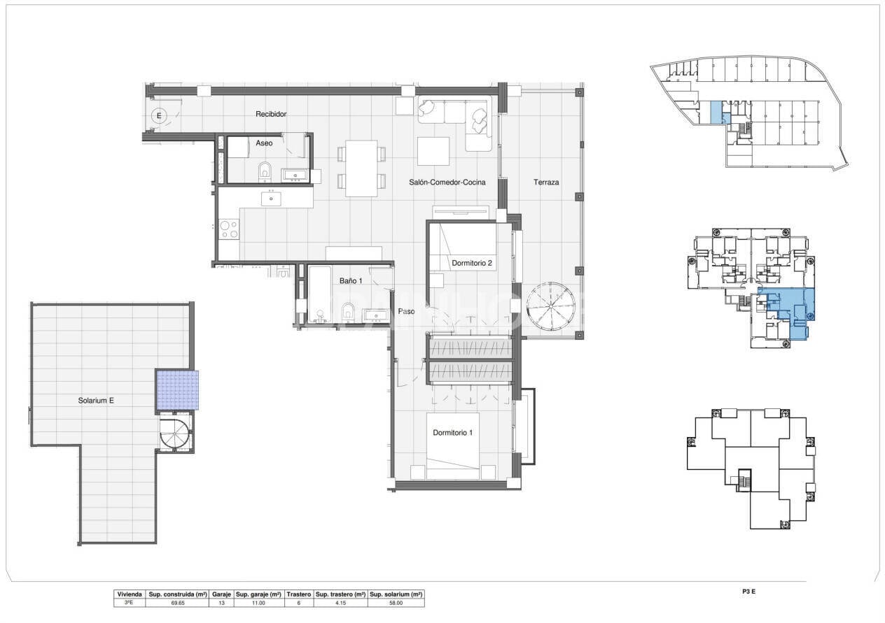 Penthouse w Bigastro, Alicante, Hiszpania 2 sypialnie, 61 mkw. nr 148732
