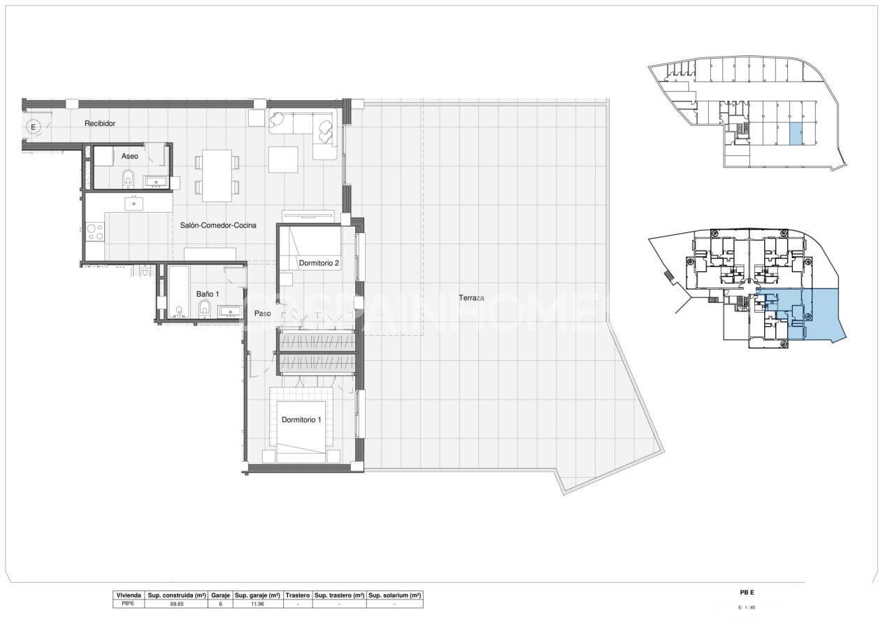 Penthouse w Bigastro, Alicante, Hiszpania 2 sypialnie, 61 mkw. nr 148732