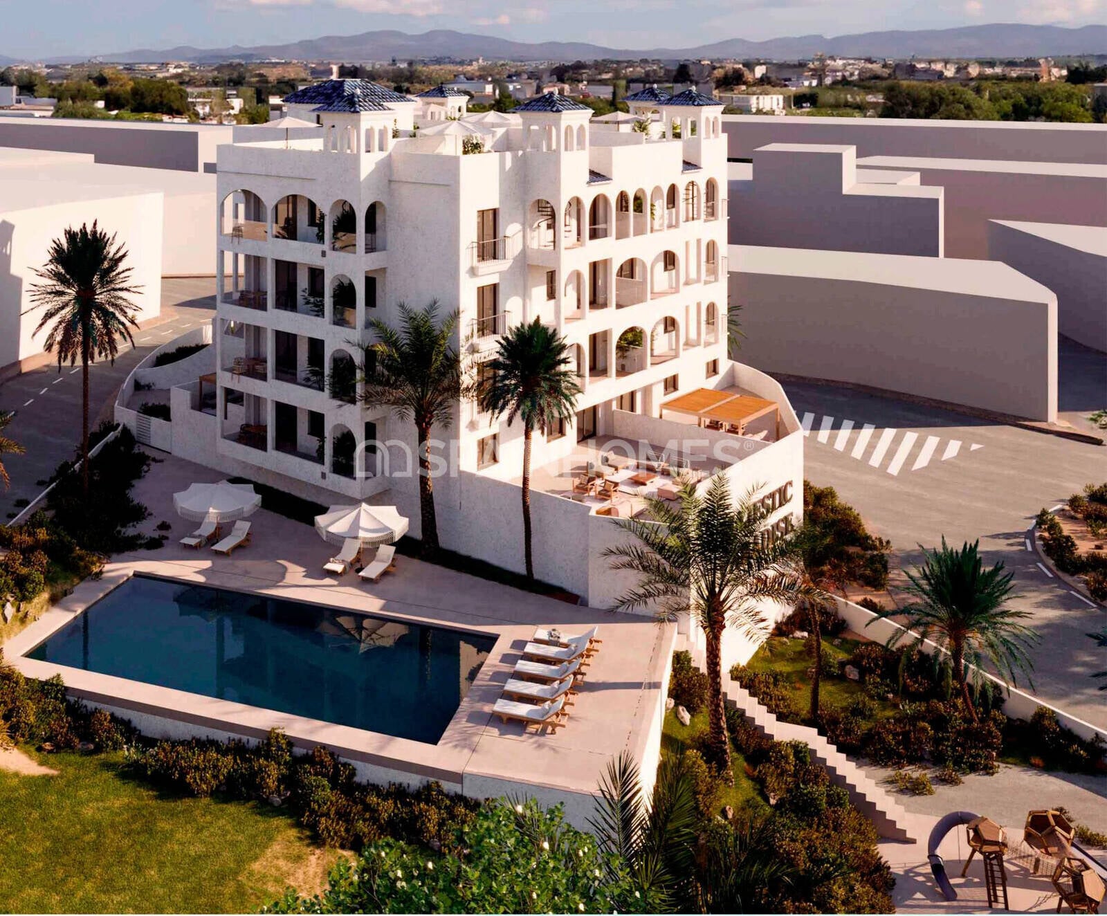 Penthouse w Bigastro, Alicante, Hiszpania 2 sypialnie, 61 mkw. nr 148732