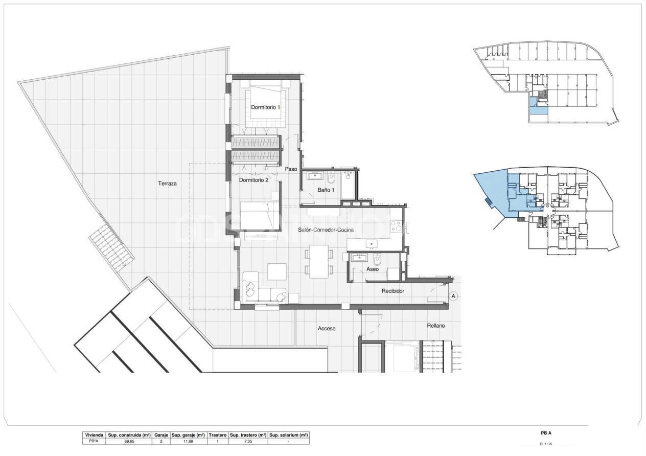 Penthouse w Bigastro, Alicante, Hiszpania 2 sypialnie, 61 mkw. nr 148732