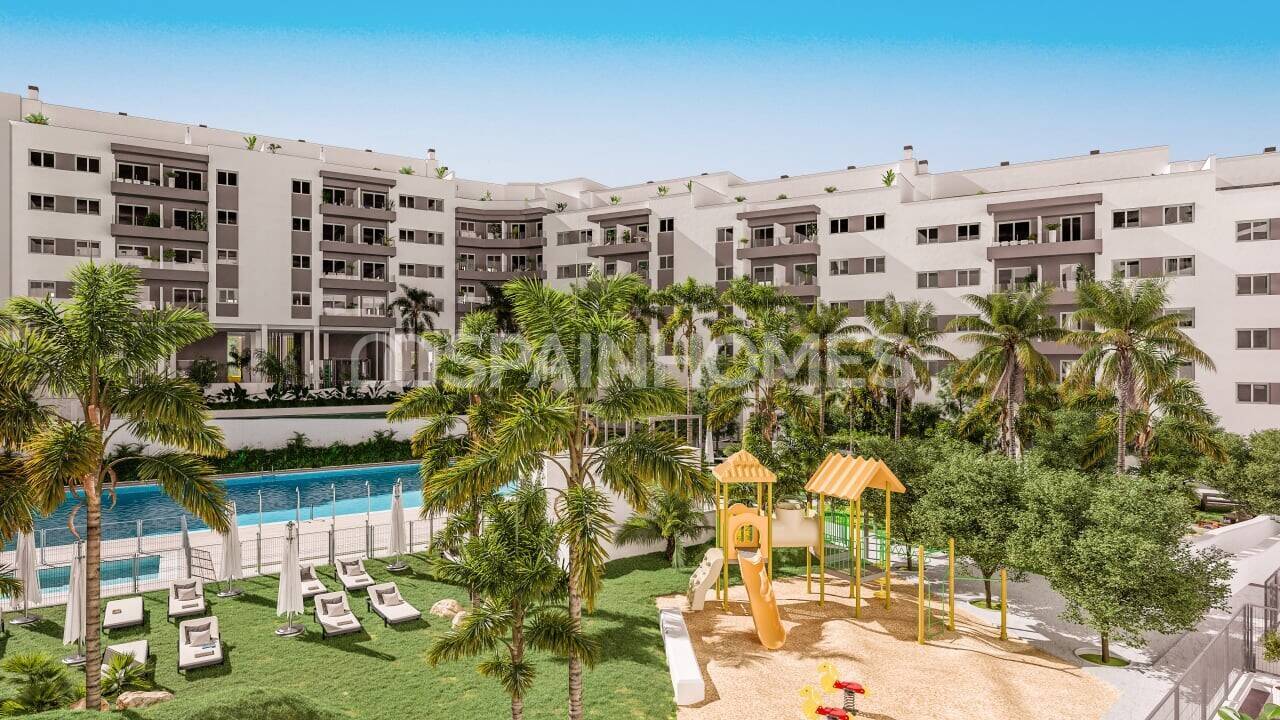 Apartment in Mijas, Malaga, Spain 2 bedrooms, 73 sq.m. No. 181382
