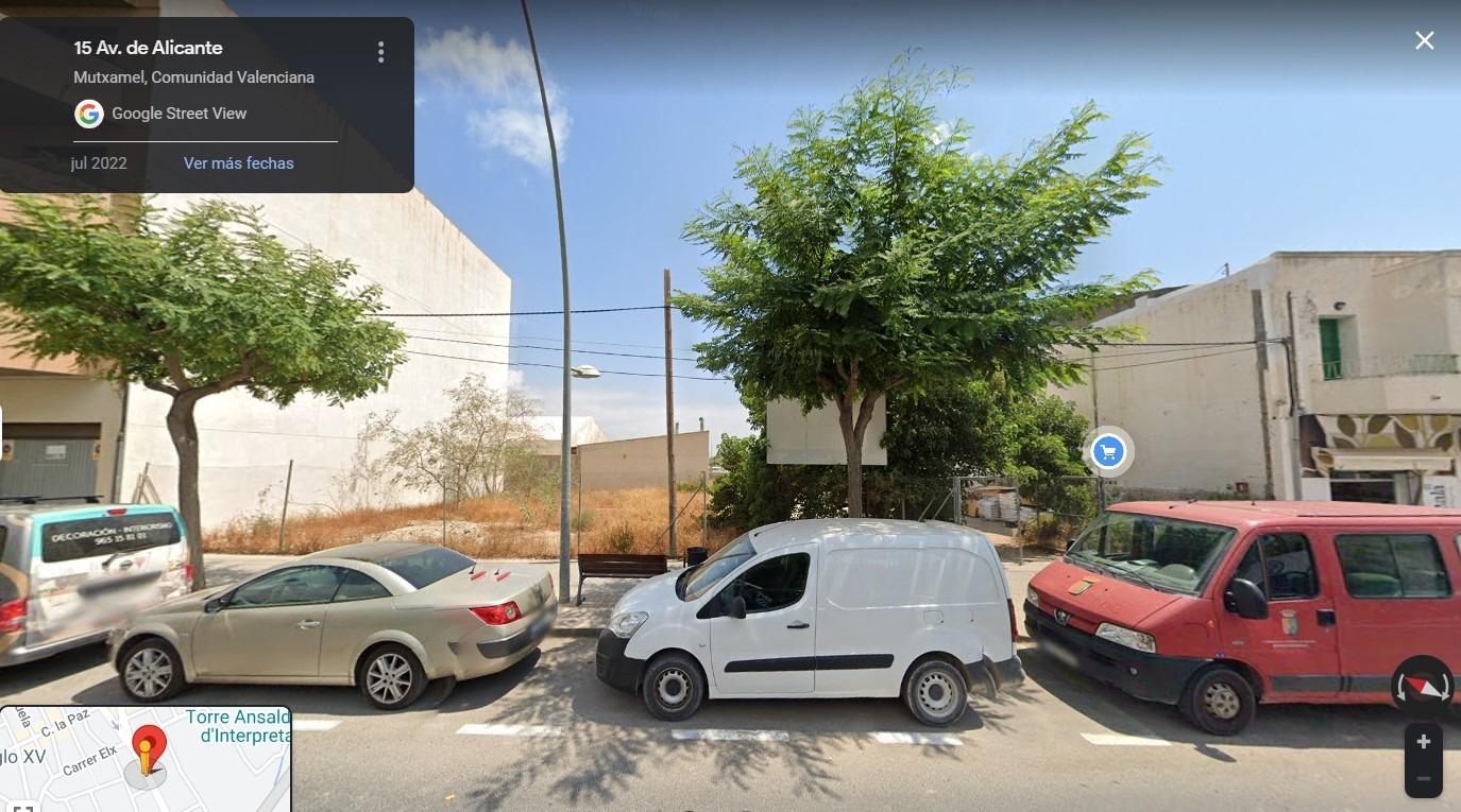 Parcela en Mutxamel, Alicante, España 1749 m2 No. 165174