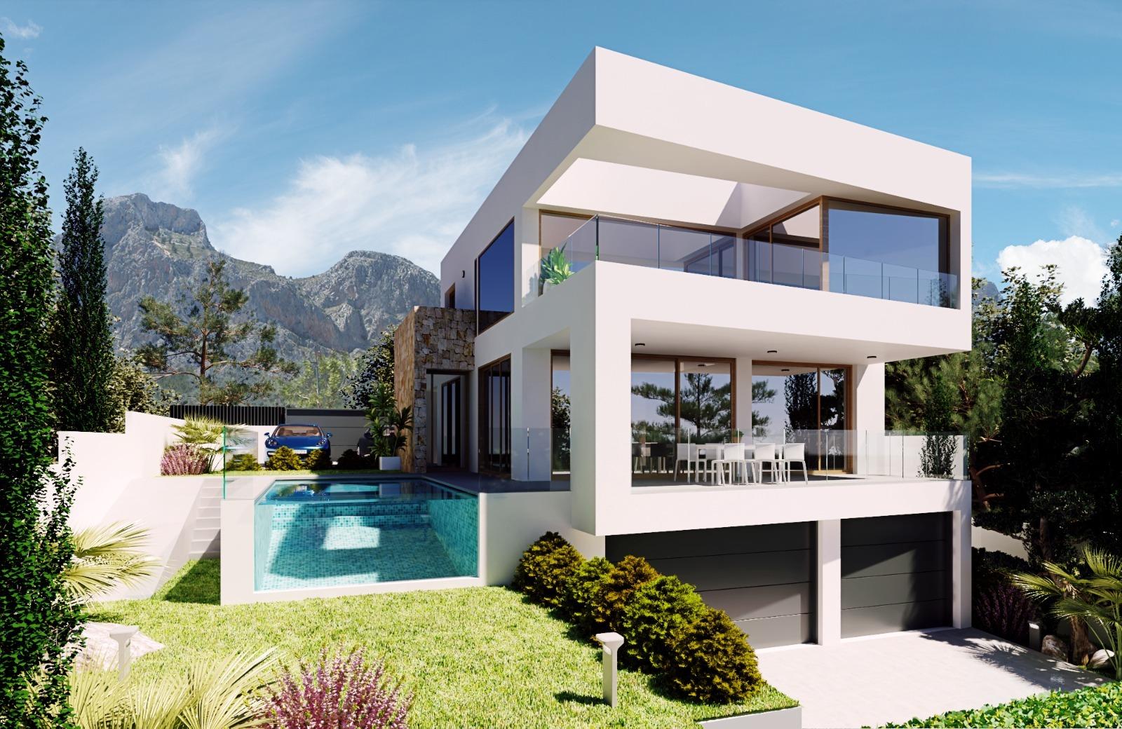 Huvila Polop, Alicante, Espanja 3 makuuhuonetta, 294 m2 No. 165171