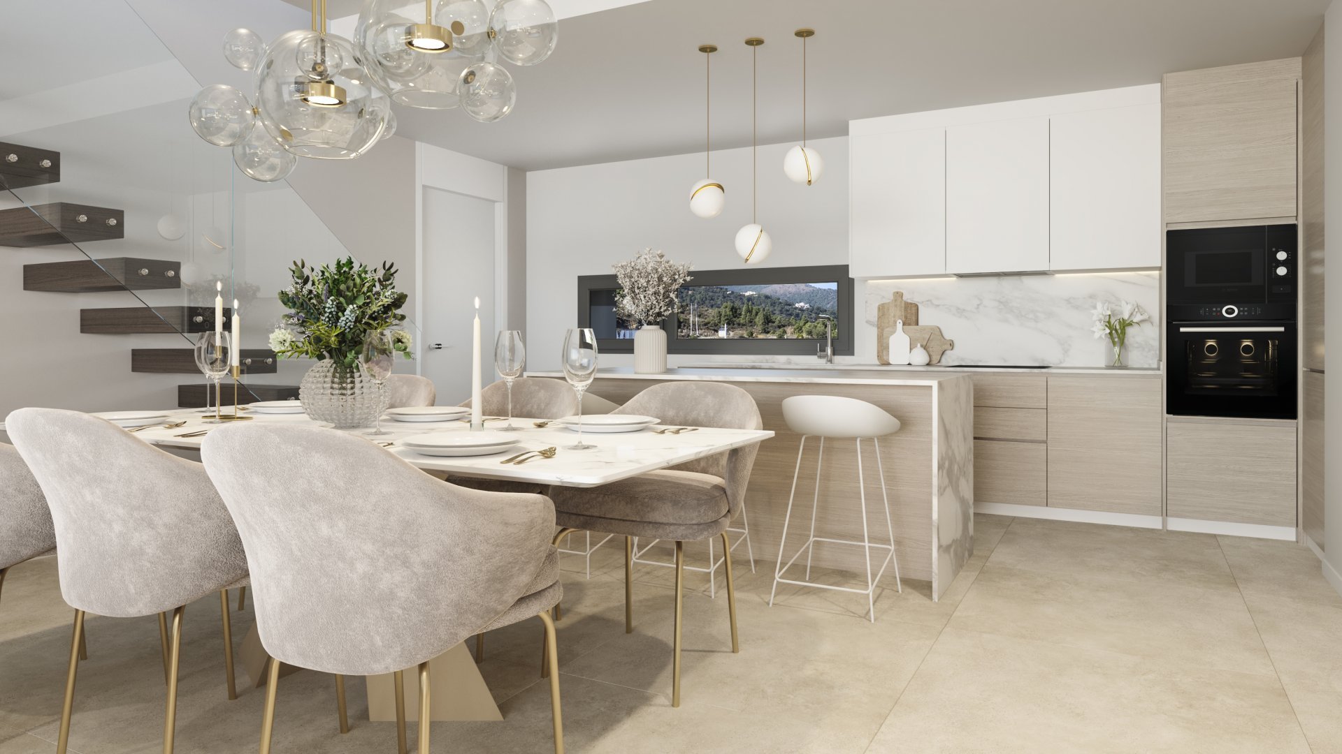 Квартира в Бенахавис, Малага, Испания 4 спальни, 153.79м2 №87689