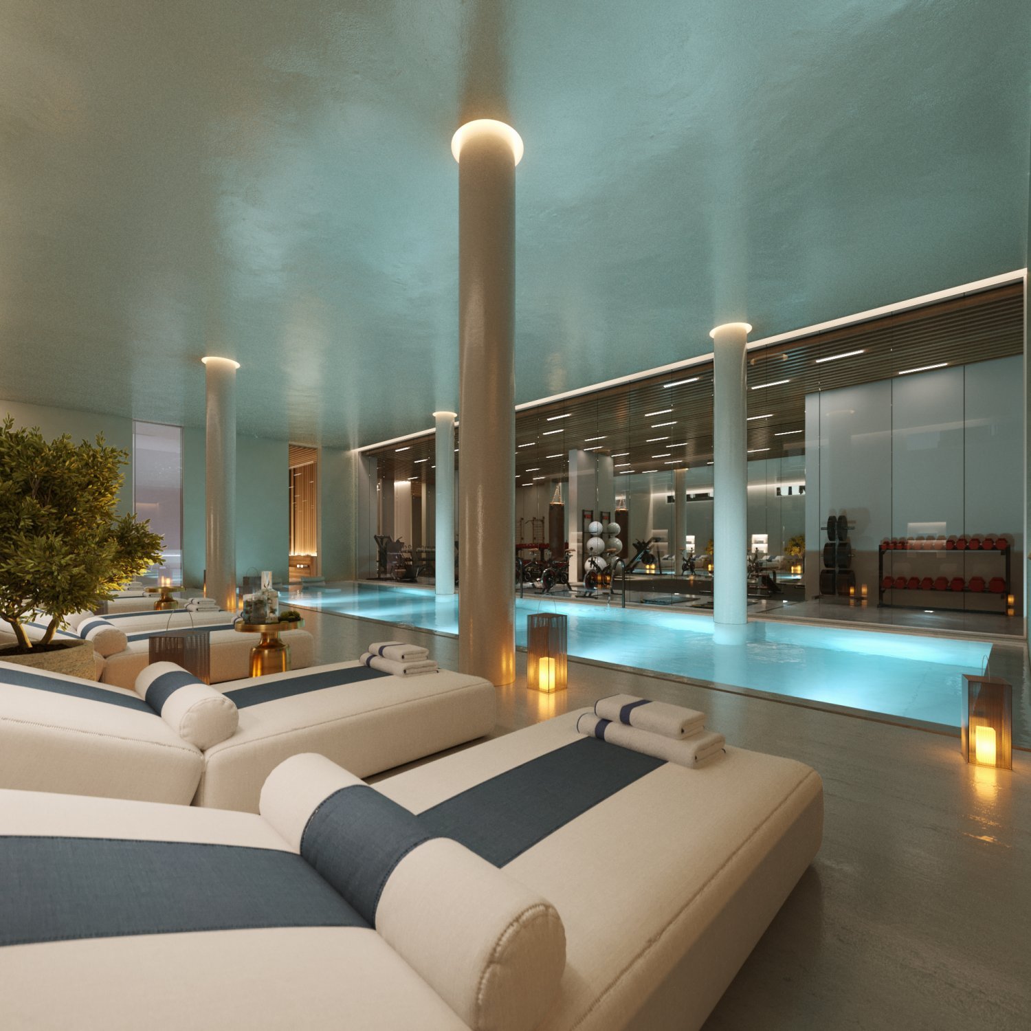 Penthauss Marbella Golden Mile, Malaga, Spānijā 3 istabas, 465 m2 Nr. 87381